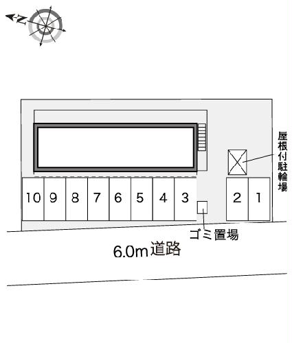 【レオパレスＡｎｎｅ　Ｍｅの駐車場】