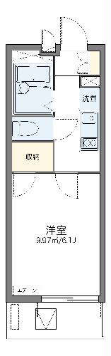 レオパレスＫ＆ＪＵＮの間取り