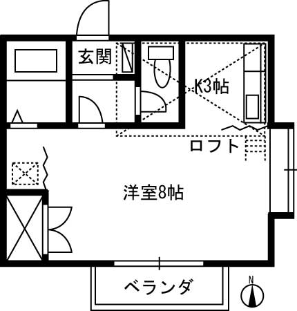 TONON No.3の間取り