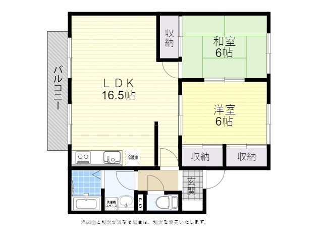 リバーサイド北浦の間取り