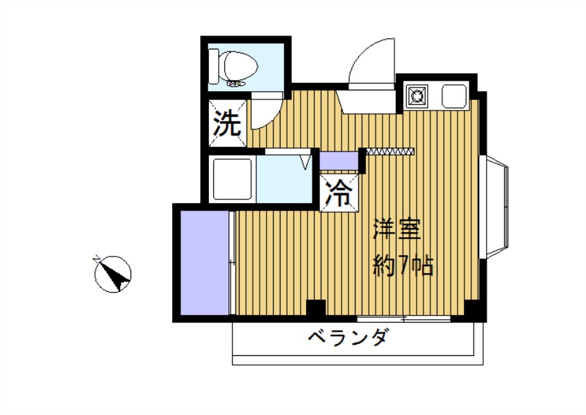 クリハラビルの間取り