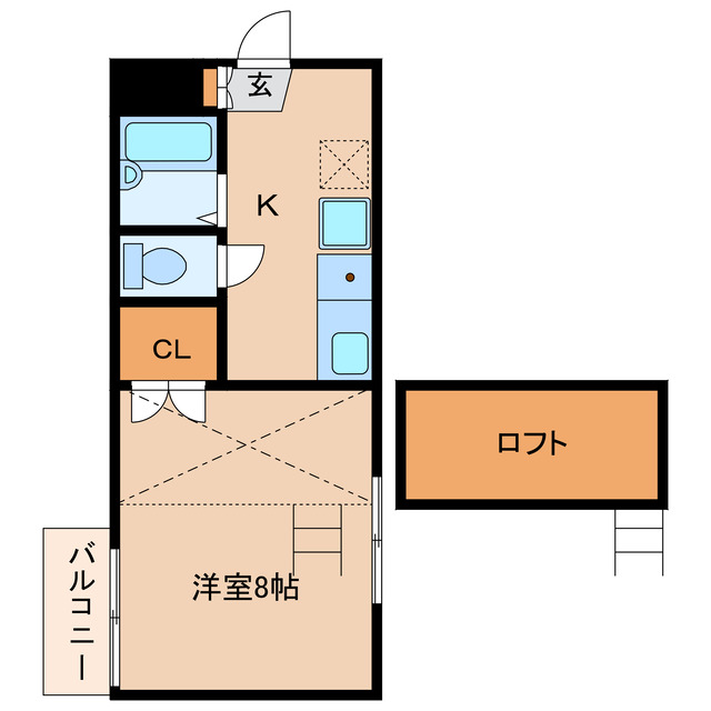 ガーデンコート上島の間取り