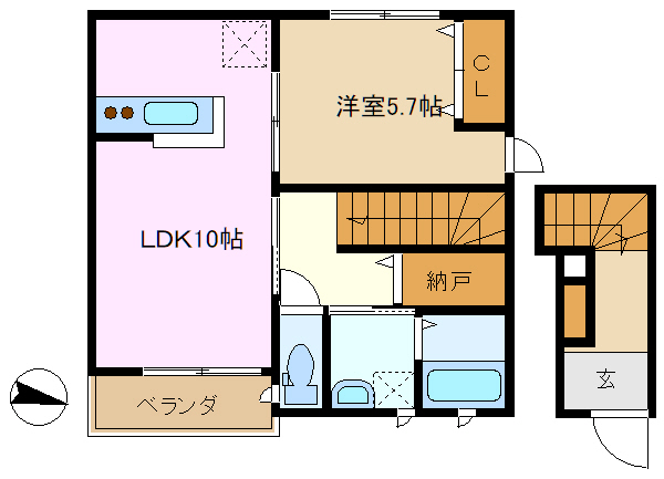 グリームコートの間取り