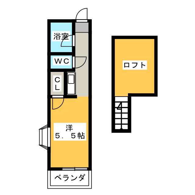 プラザサンタモニカの間取り