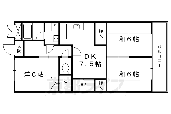 ピア・グレース２１の間取り