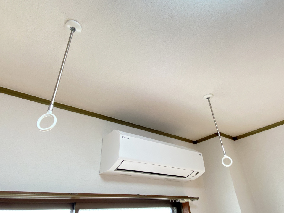 その他設備　室内物干し掛