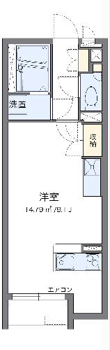 レオネクストカミツレの間取り