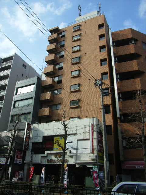 文京区本郷のマンションの建物外観