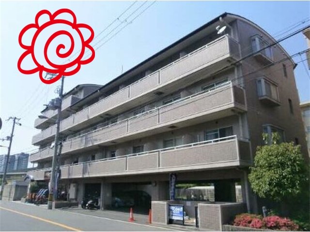 大阪市城東区放出西のマンションの建物外観