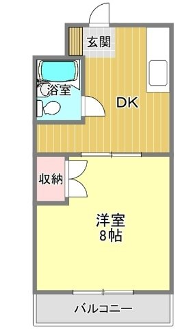 カーサ・ヤマザキの間取り