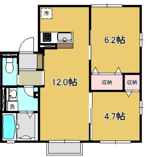 ボヌールIの間取り