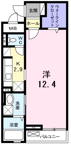 レジデンス若葉Iの間取り