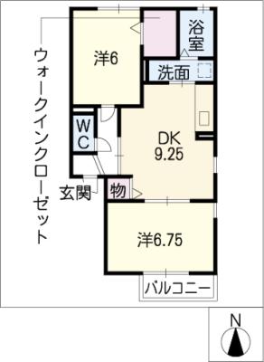 【カーサ玉池の間取り】