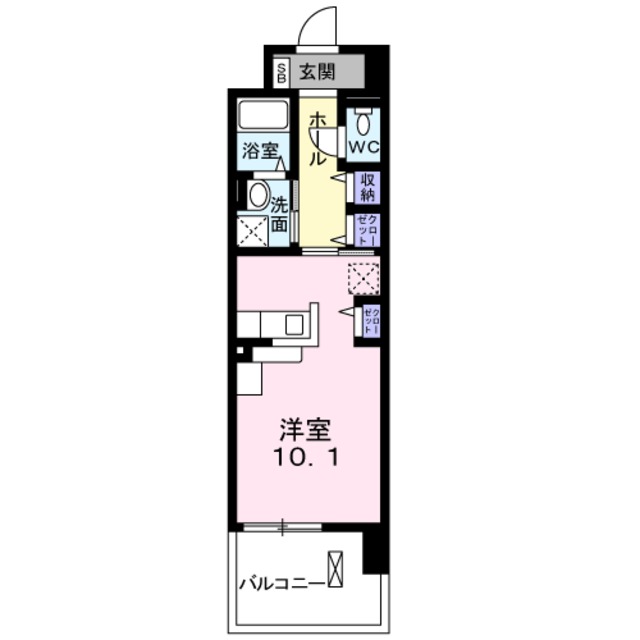 サニーキャンプ今池の間取り