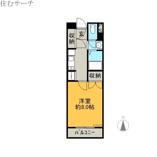 アンオゥル鵜の森の間取り