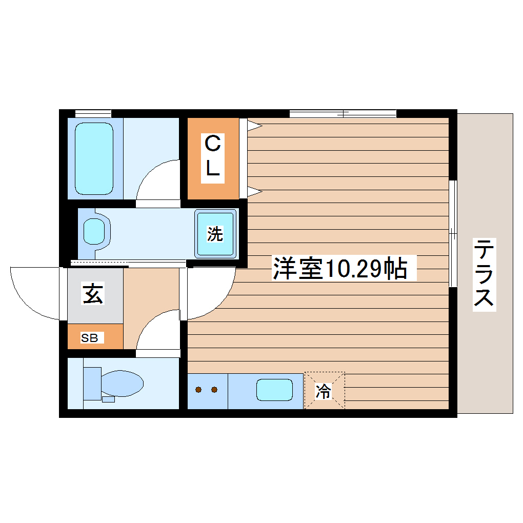 310ベルクの間取り