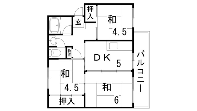 ひよどり台の間取り