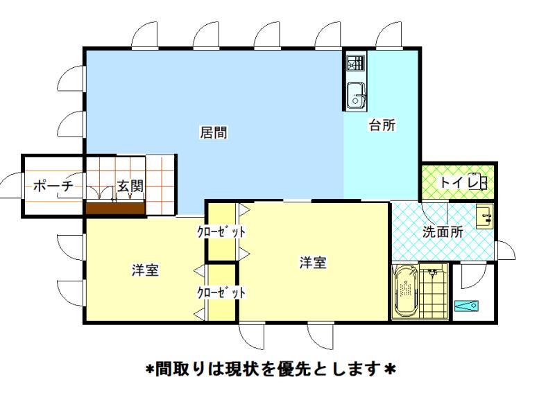 神居３－１８の間取り