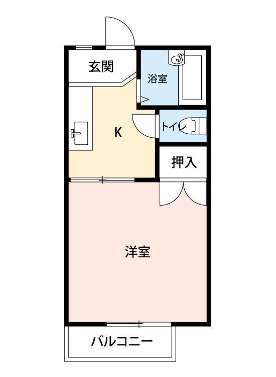 メゾンソレイユの間取り