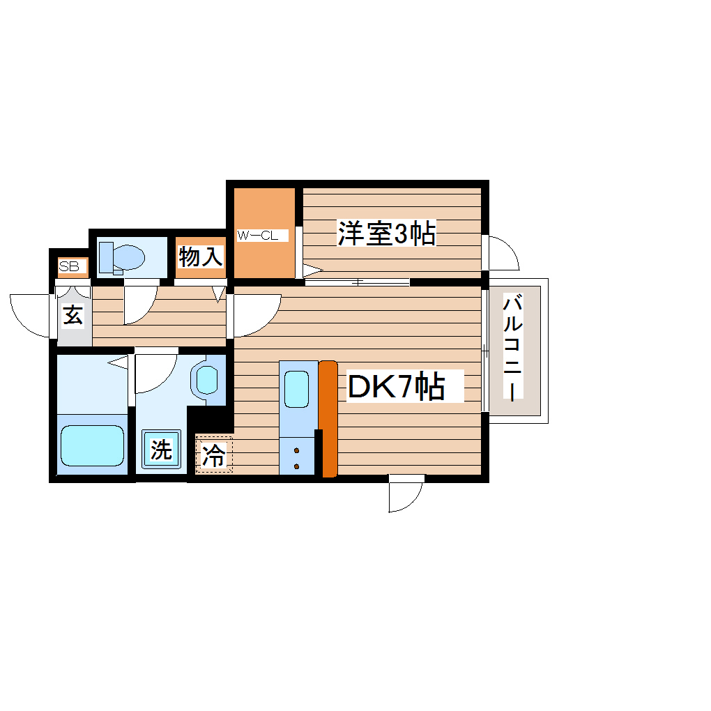 FineCourtの間取り