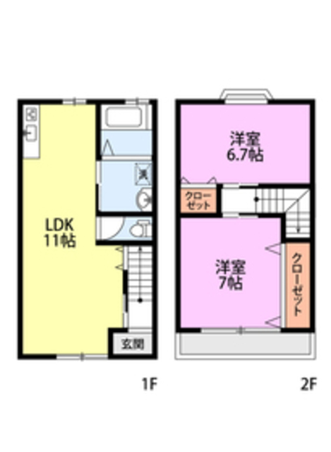 ボワールの間取り