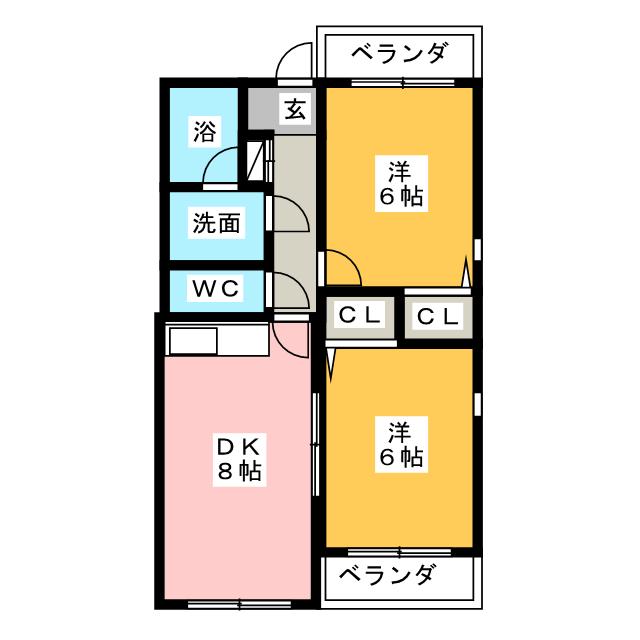 ハイム　ランチョンの間取り