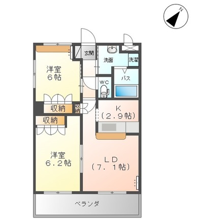 グラン カルパスの間取り