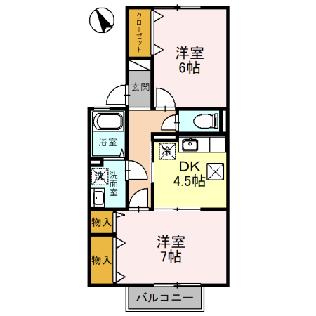 ブリーズの間取り