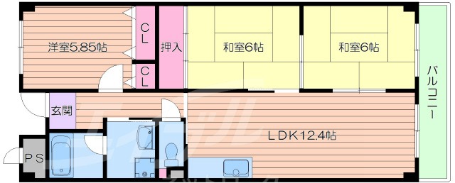 メゾンドールIの間取り