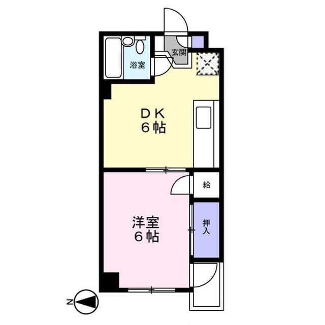 サンモール第2青葉台の間取り