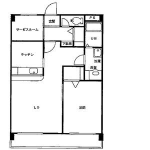 スカイル白川の間取り