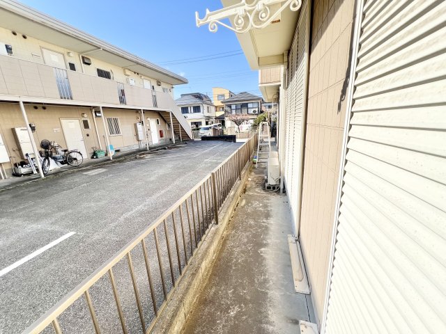 バルコニー　バルコニー付きです