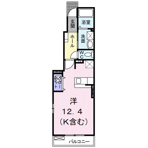 クリアネスＡの間取り