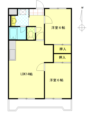 パークハイツの間取り