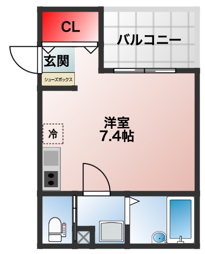 ARCA羽衣駅前の間取り