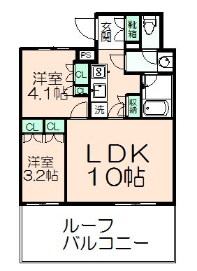 ＧＥＮＯＶＩＡ聖蹟桜ヶ丘の間取り