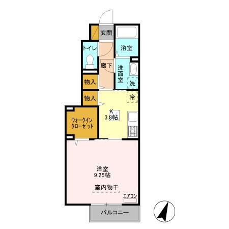 ハピネスIIIの間取り