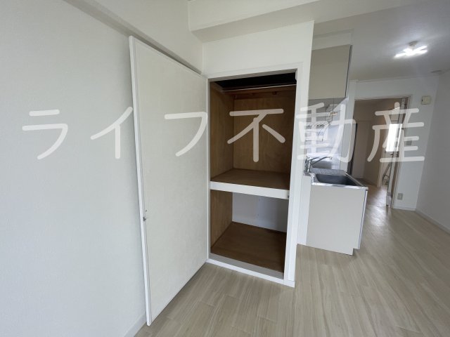 収納　大きなものも収納できそうです
