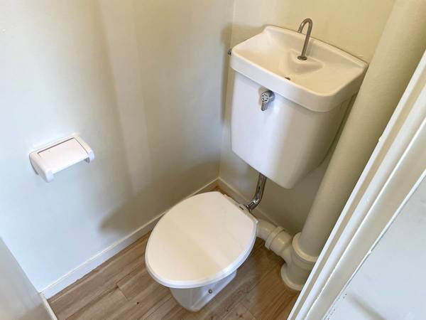 トイレ　モデルルームの写真です