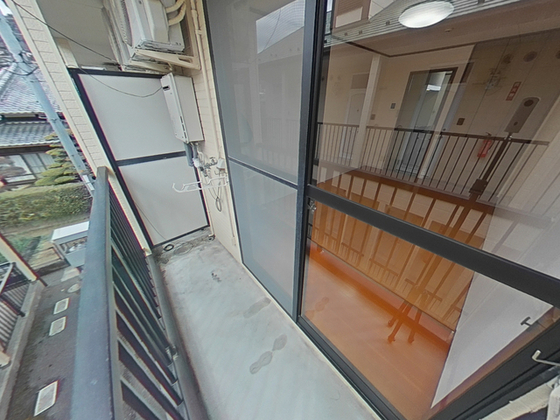 バルコニー　※別部屋の写真です