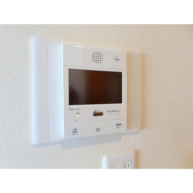 セキュリティ　安心のモニター付です