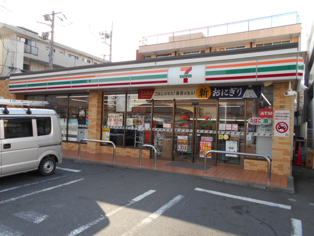 コンビニ　セブンイレブン立川通り店（コンビニ）まで70m