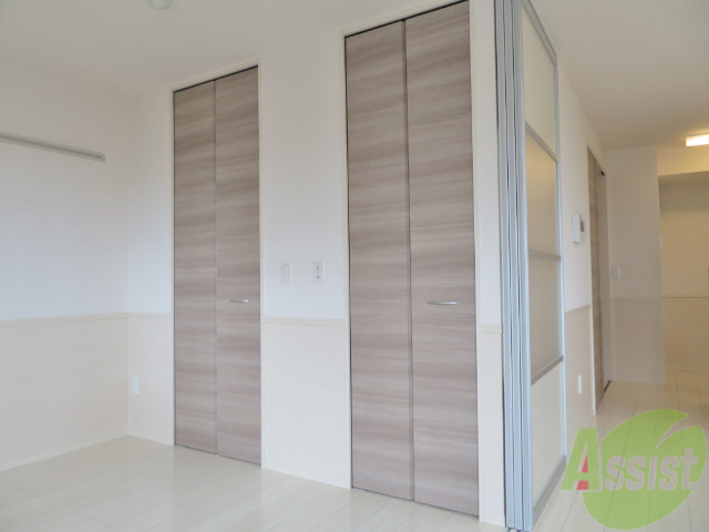 収納　クローゼットがありました。お洋服や荷物はここへ