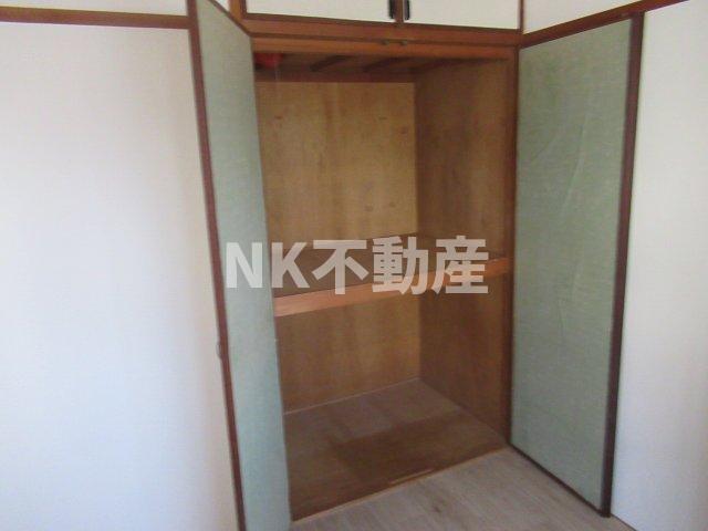 収納　収納スペースです