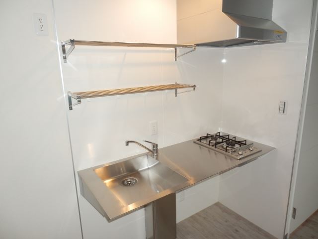 キッチン　２口ガスコンロのキッチンです。