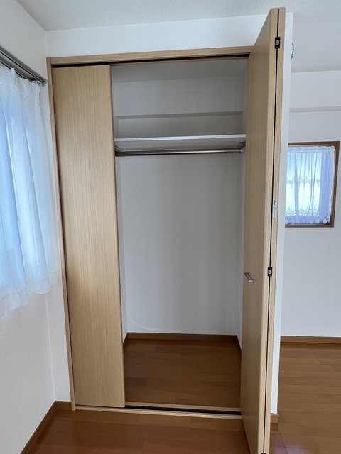 収納　カーテンは撤去予定です。
