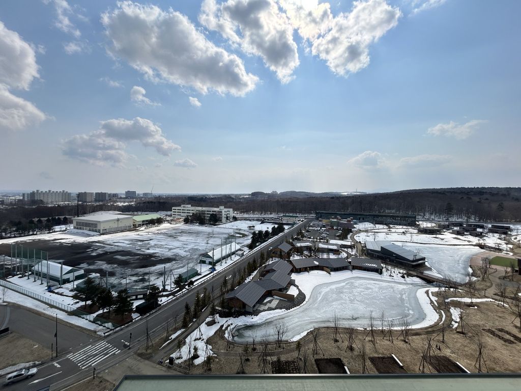 バルコニー　リビングから南側の眺望