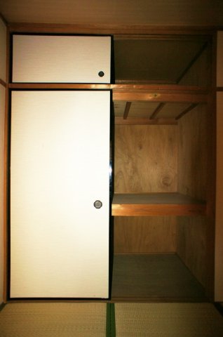 収納　たっぷりとした収納スペースです