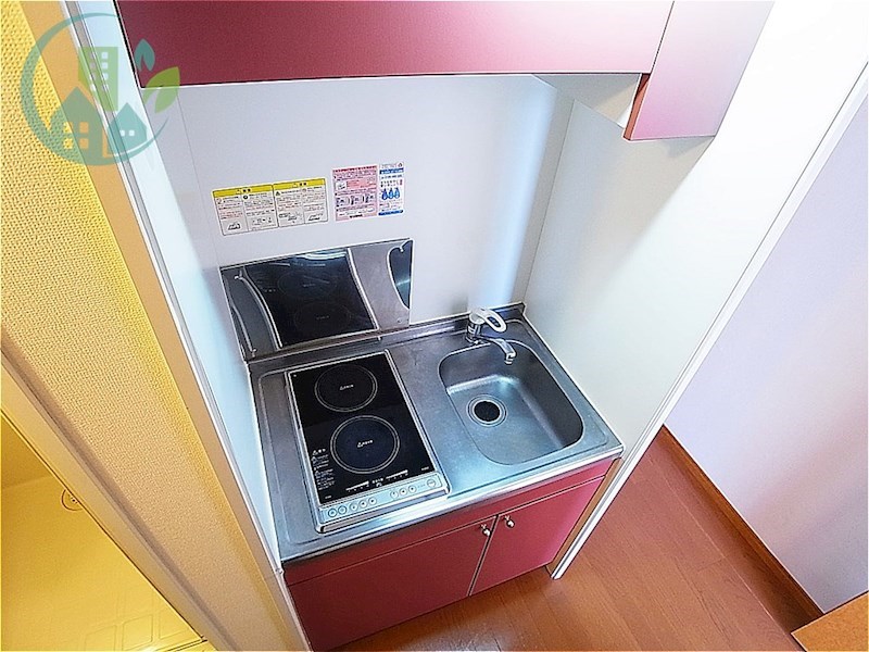 キッチン　レオパレス灘北（家具・家電付、仲介手数料不要）