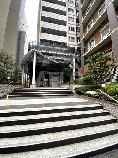 エントランス　アップルタワー大阪谷町　エントランス